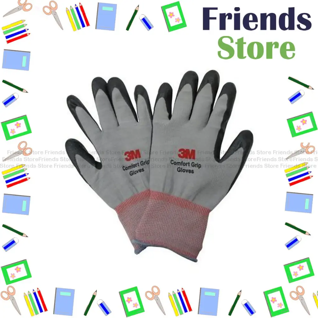 [3M1193L] 3M - Comfort Type Non-Slip and Abrasion-Resistant Gloves 1193-L