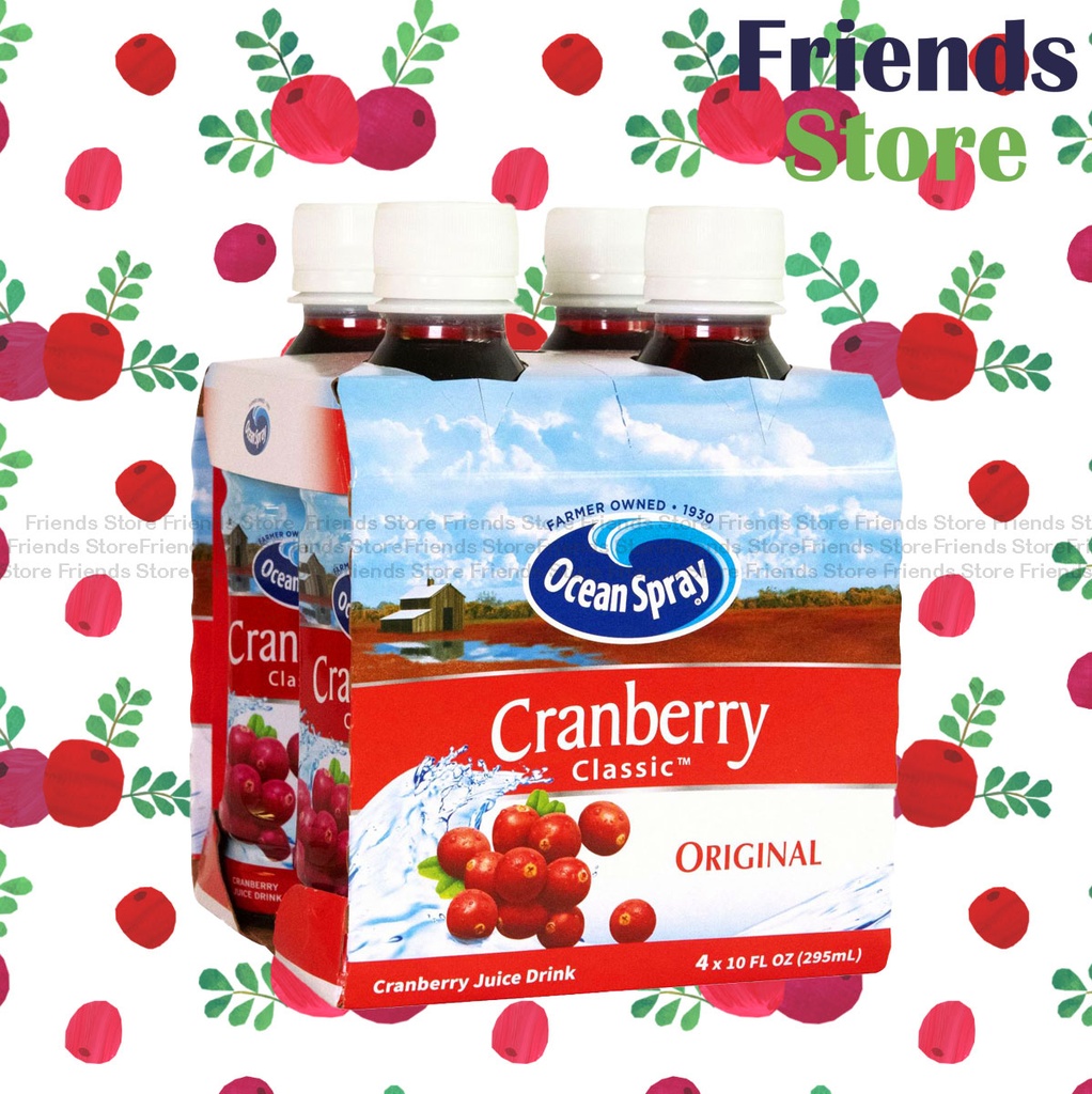 [400233] Ocean Spray - Cranberry CJC   (295ml X 4)