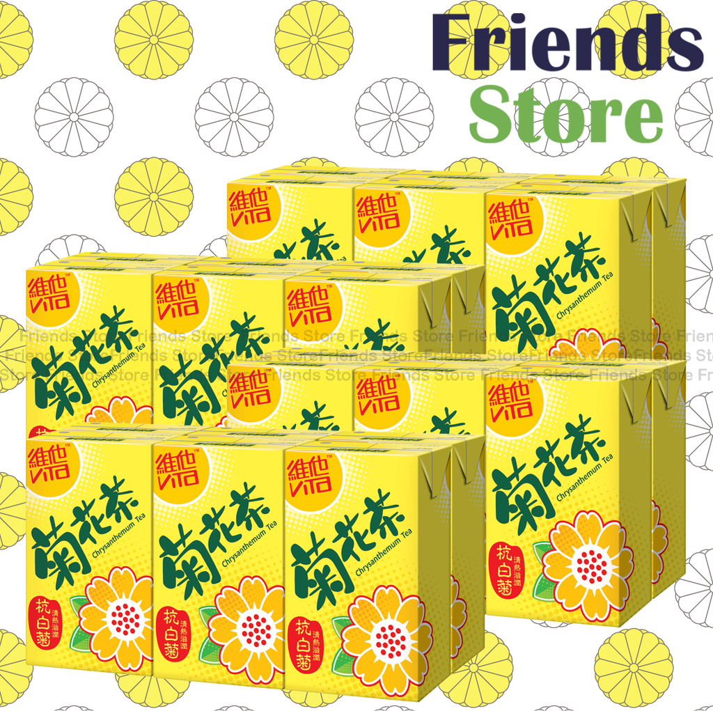 [400098FF] Vita - [Full case] Paper-boxed Chrys. Tea (250ml X 6 X 4)