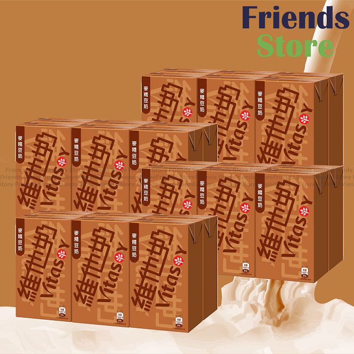 비타소이 - [한 박스] 종이상자에 담긴 맥아두유 (250ml x 6 x 4)