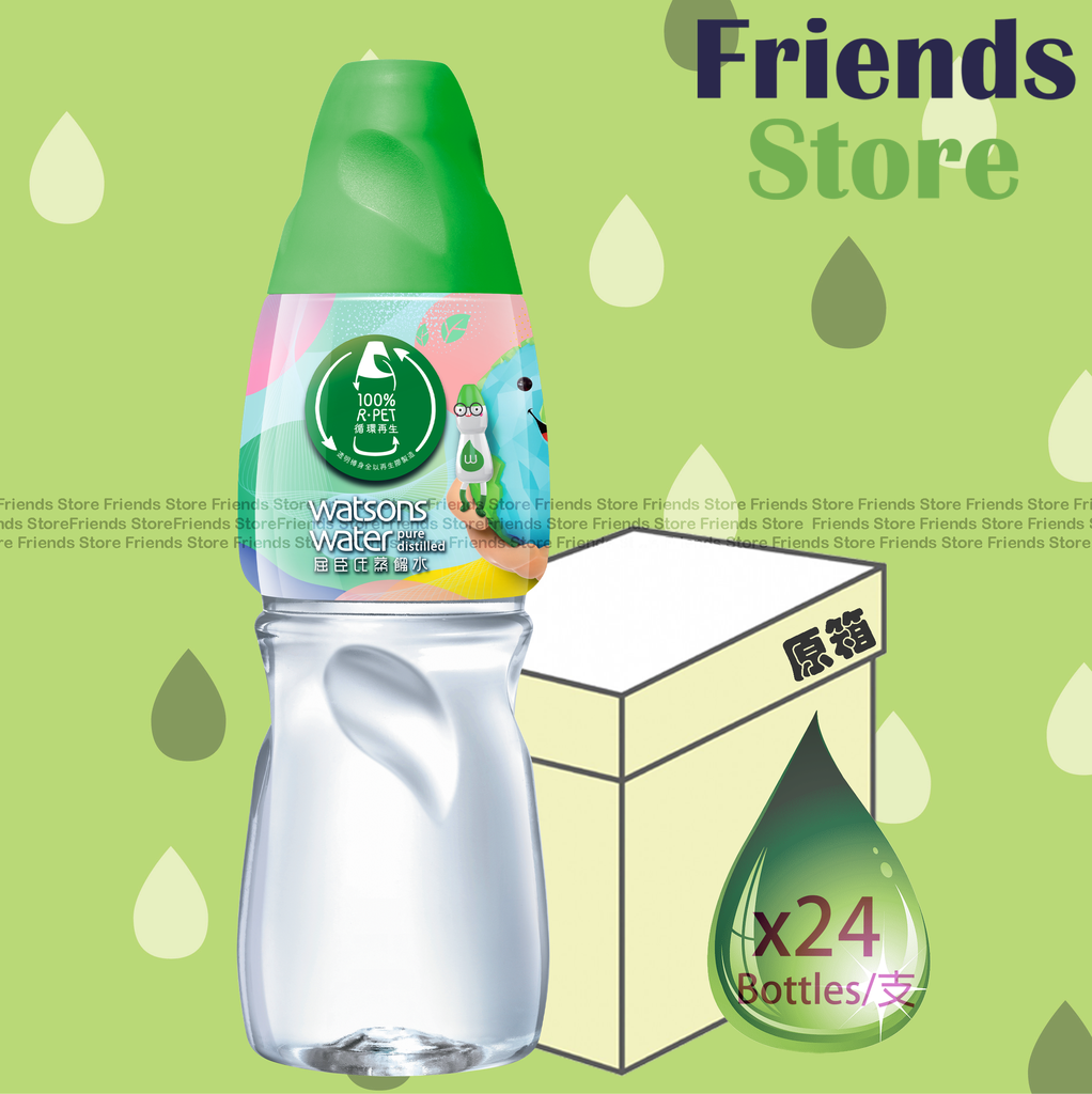watsons - [Full case] Pure Distilled Water (430ml X 24)New/Old packing randomly distributed