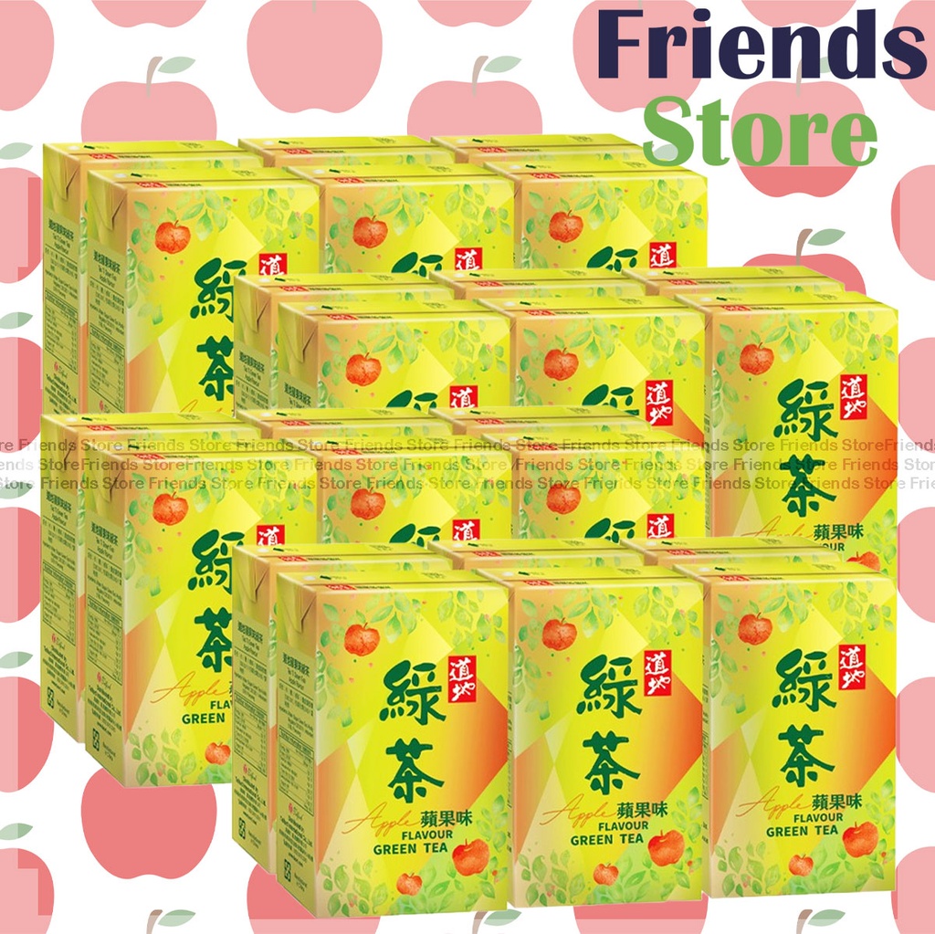 [400751F] タオティー 【オリジナルボックス】紙包装 アップルグリーンティー (250ml×6×4)