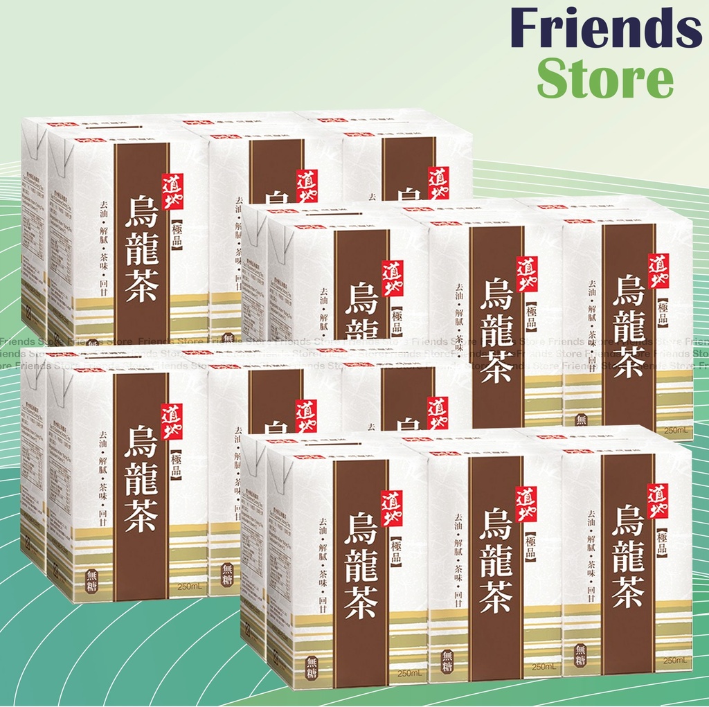 [400202F] Tao Ti - [Full Case] Paper-packed SUPREME OOLONG TEA (250ml X 6 X 4)