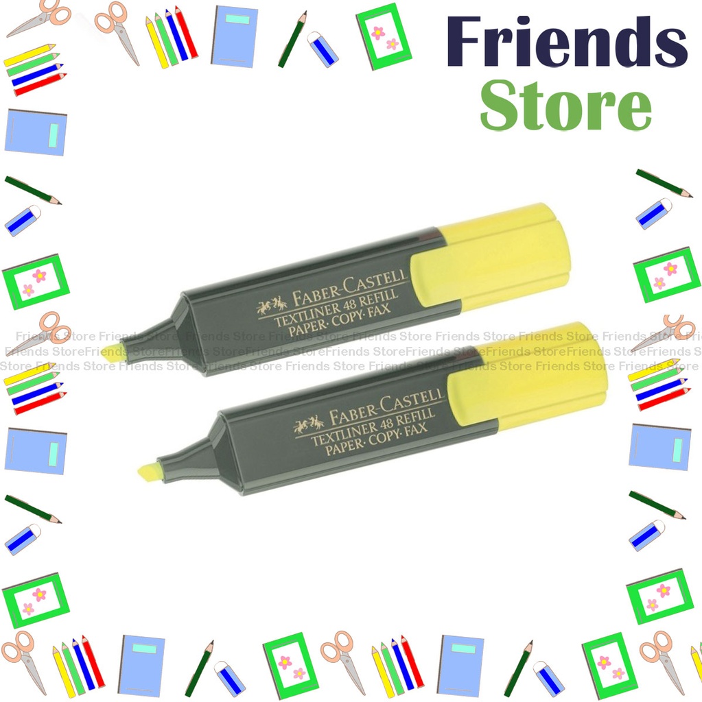 FABER CASTELL - Textliner (Yellow) x2pcs