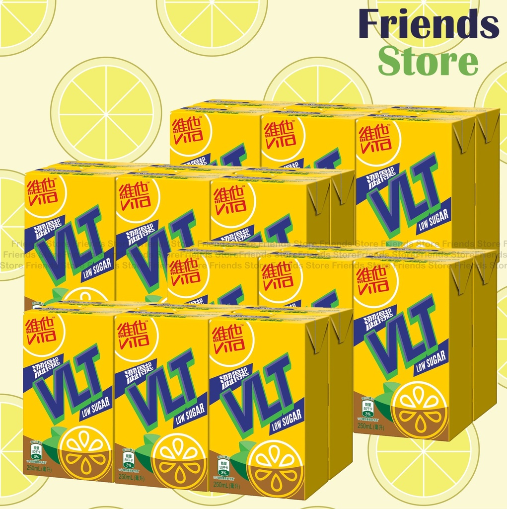 Vita - [Full case] Paper-boxed Low Sugar Lemon Tea (250ml X 6 X 4)