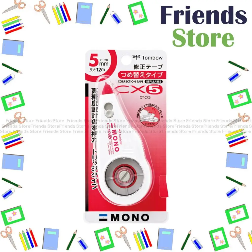 [19006] 蜻蜓牌 - CT-CX5  改錯帶 塗改帶 修正帶 5毫米 x 12米
