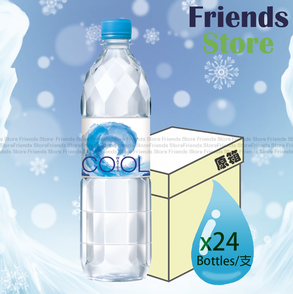 น้ำเย็น COOL Water - [ยกกล่อง] น้ำแร่ (750 มล. x 24 ขวด)