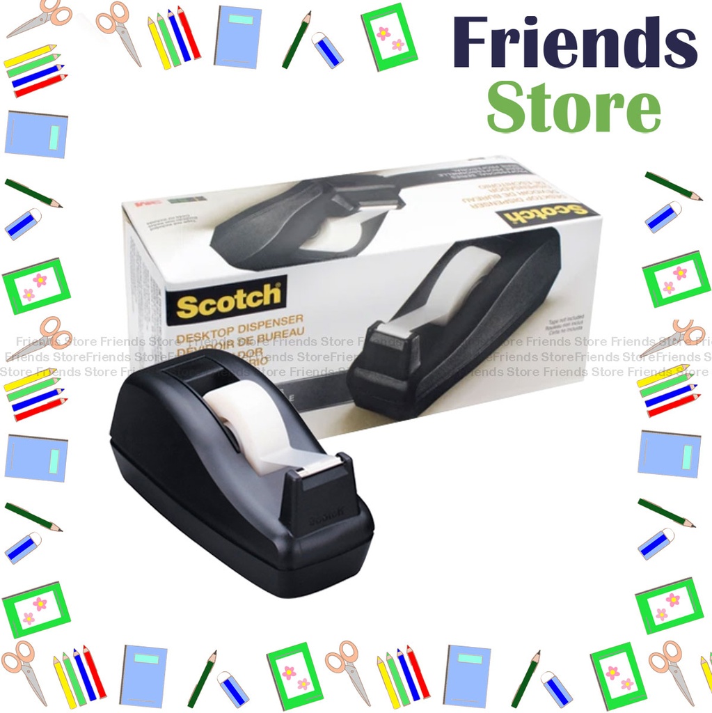 [1401611] Scotch - Deluxe Desktop Tape Dispenser C-40