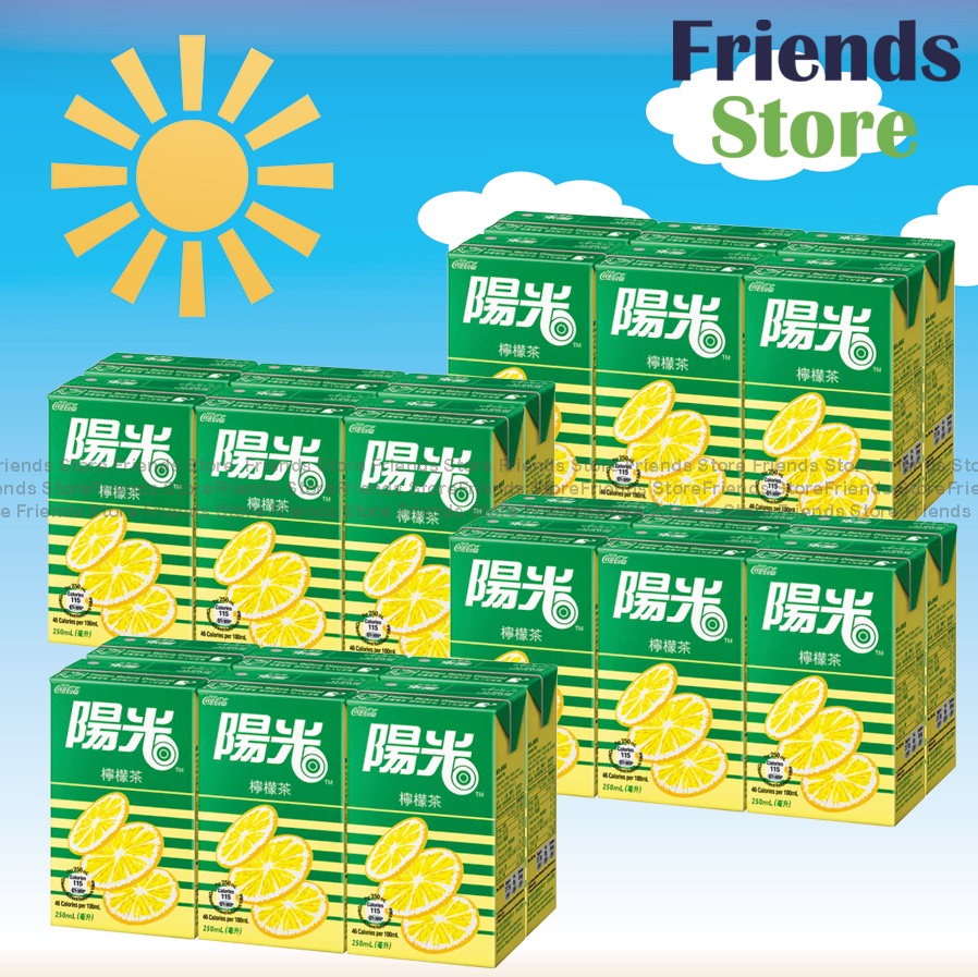 陽光 - [原箱] 紙包裝-檸檬茶  (250毫升 X 6 X 4)