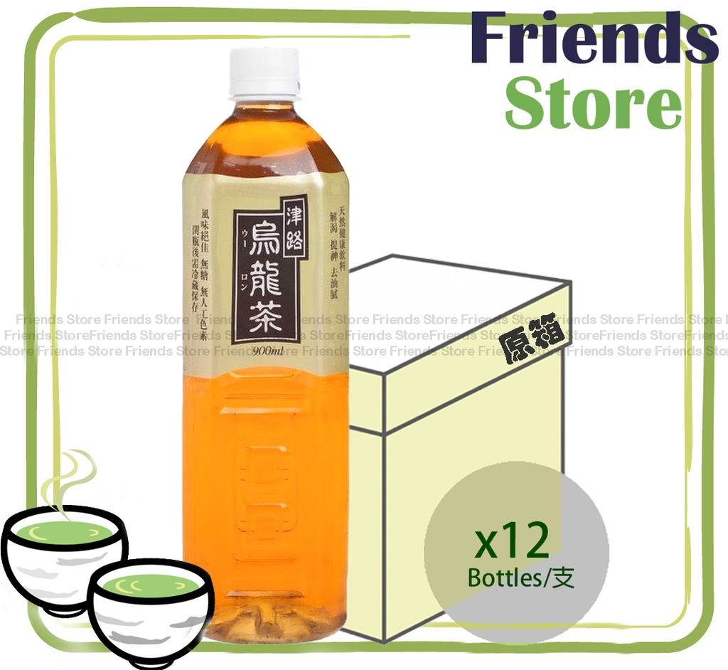 津路 - [原箱] 烏龍茶 (900毫升 X 12)