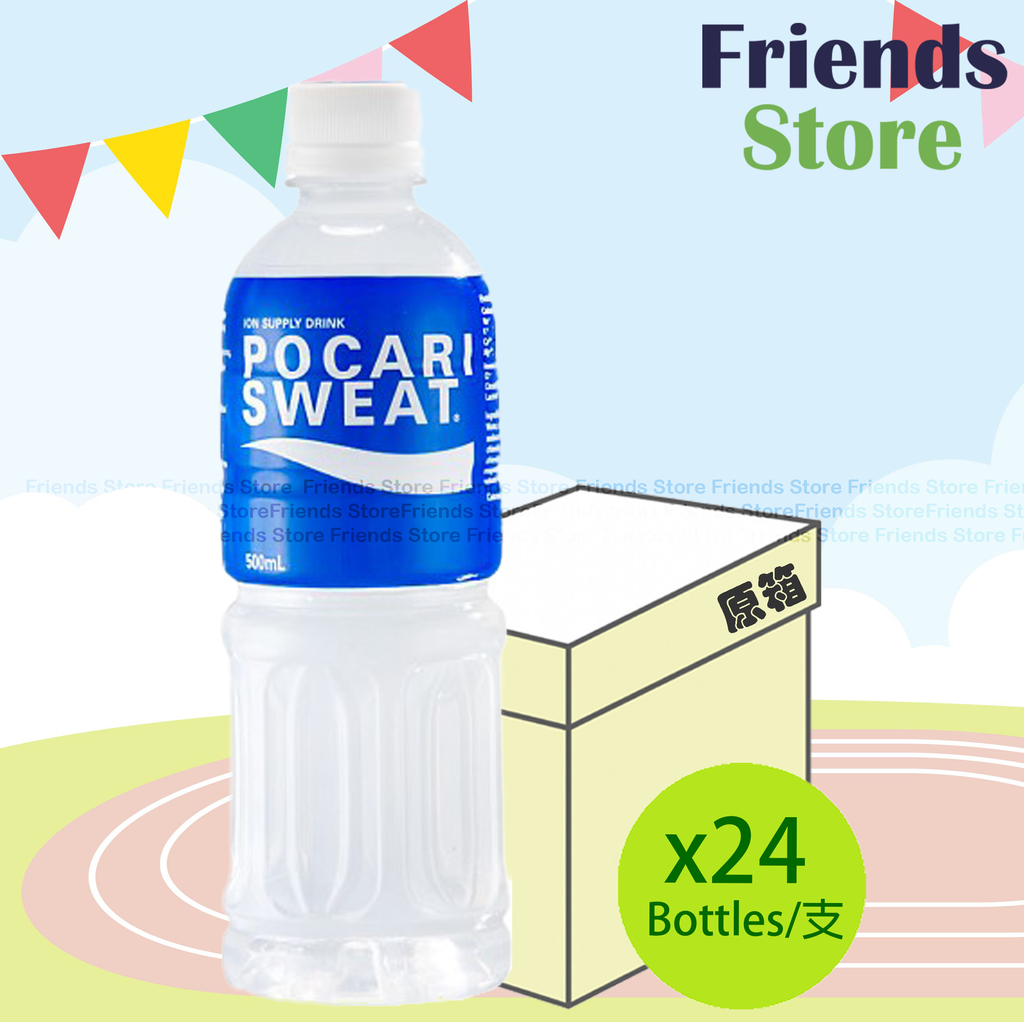 [400441_24B] POCARI SWEAT - [Full Case] [Dealer's goods of HK] Ion Supply Drink (500ml X 24)