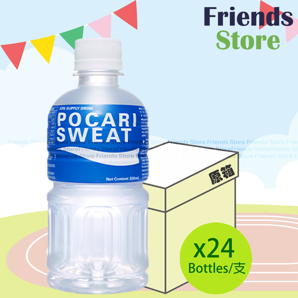 POCARI SWEAT - [Full Case] ​​(細支裝) เครื่องดื่มไอออน (350ml X 24)