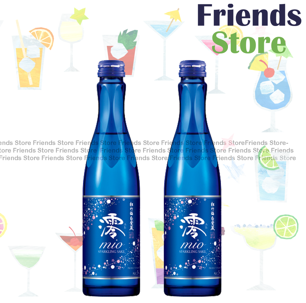Takara - Japan Shirakabegura Mio Sparkling Sake (藍色) (300ml X 2)