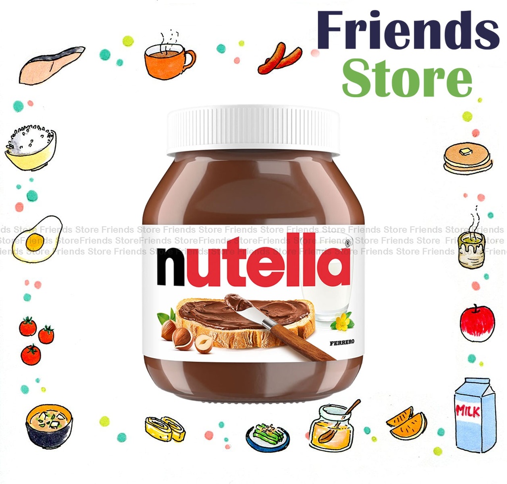 FERRERO NUTELLA - (大樽裝)  能多益 榛子醬 (750克)  (平行進口/包裝隨機發放)