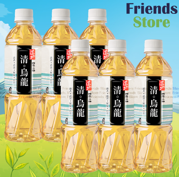[400263_6] タオティー ボトル入りクリアウーロン茶ドリンク（500ml×6本）