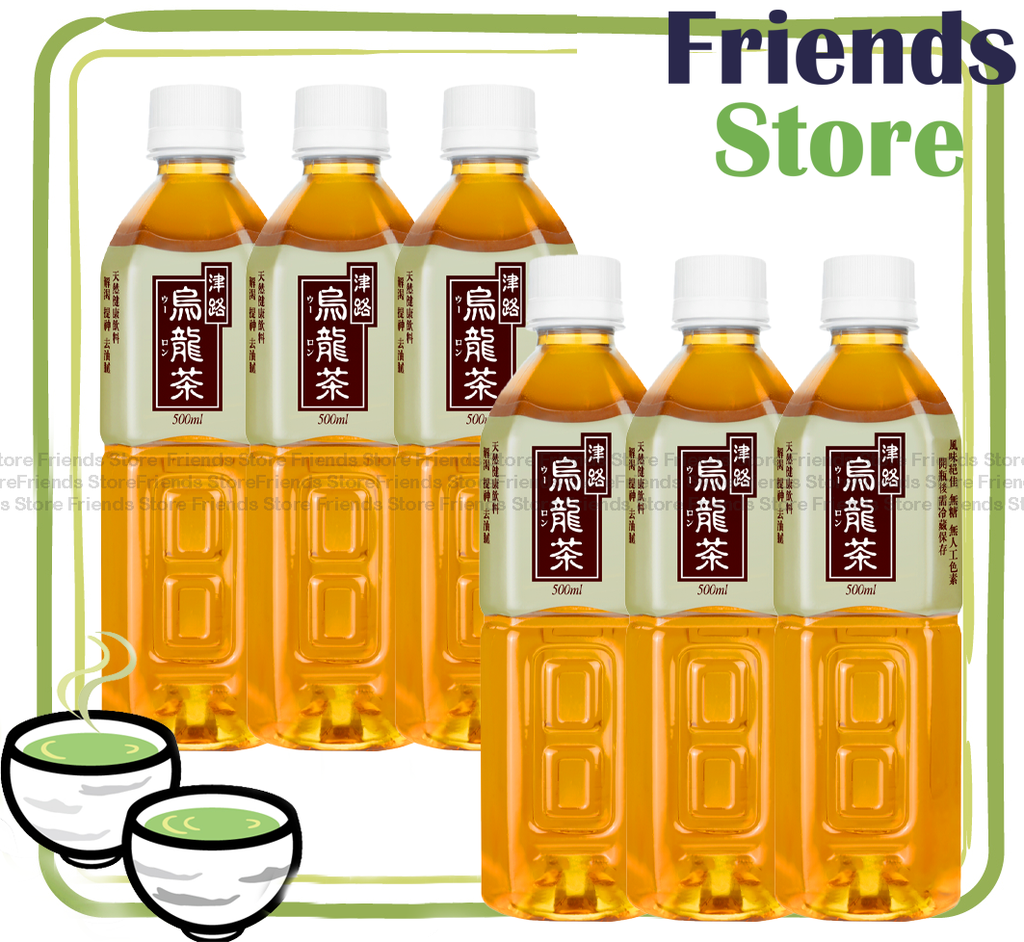 [400041_6B] 津路 - 烏龍茶 (500毫升 X 6)
