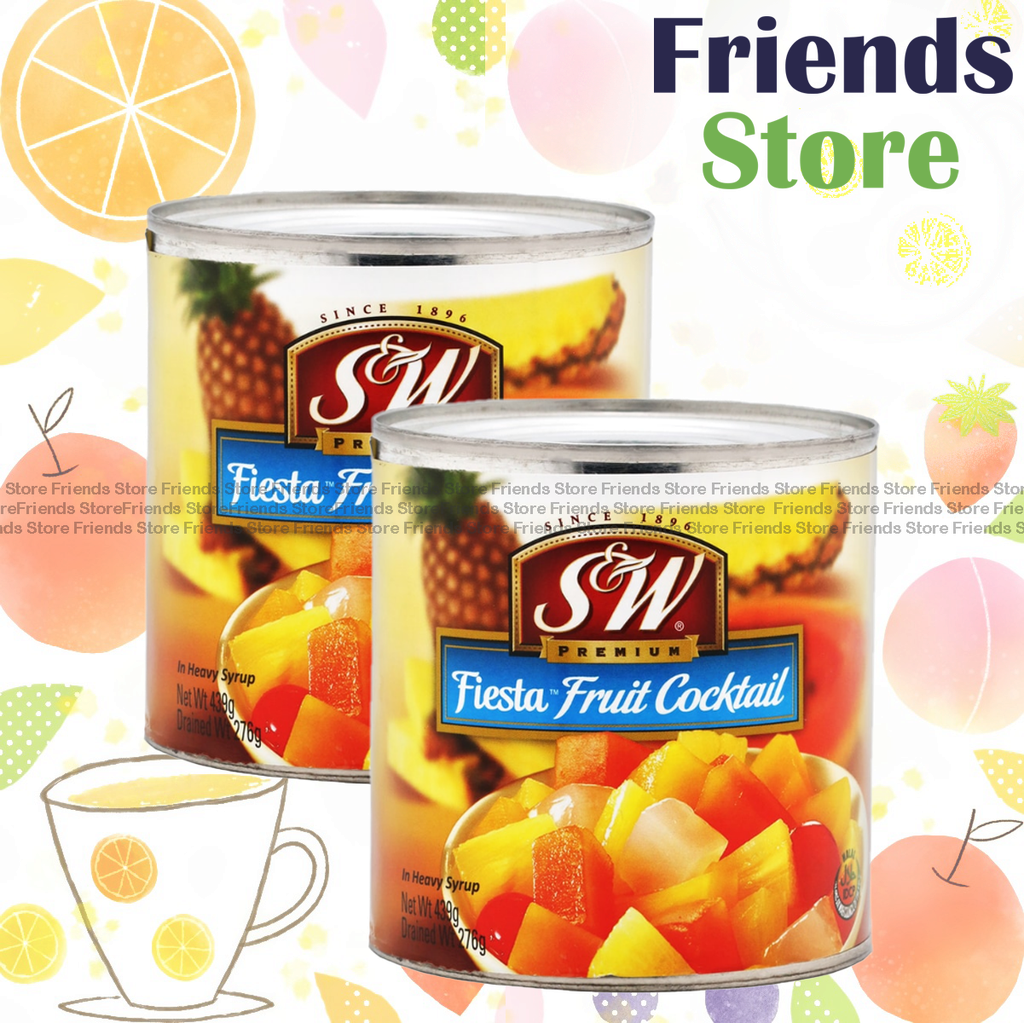 [4004422Q] S&W - Fiesta Fruit Cocktail (439g X 2)