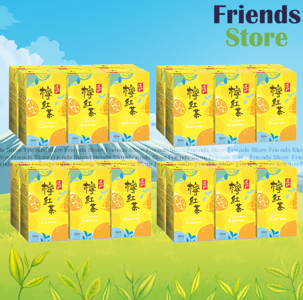 [4002101AF] เต๋า ติ - [แบบยกกล่อง] ชาเลมอนดำบรรจุในถุงกระดาษ (250 มล. x 6 x 4)