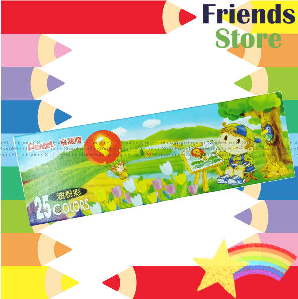 [12758] เพนเทล - สีพาสเทลน้ำมัน 25 สี