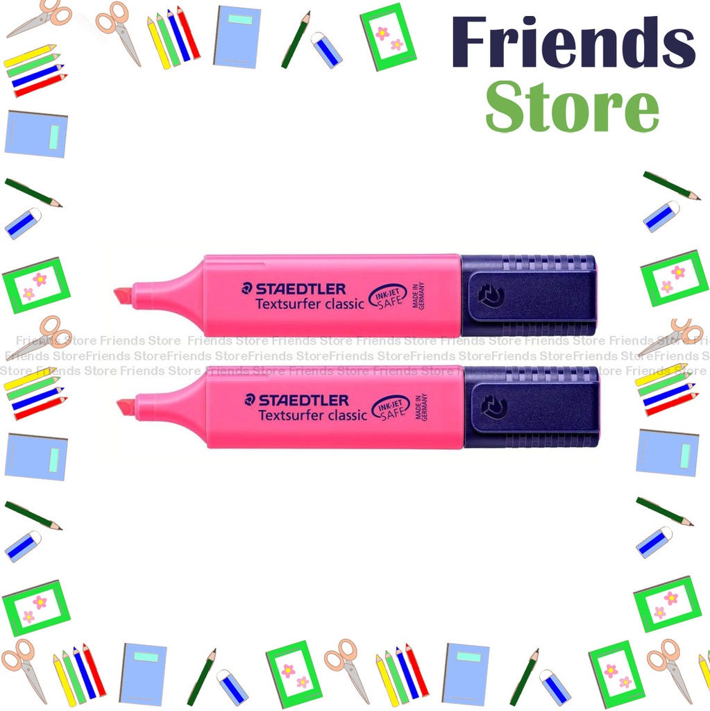 [STA6] Staedtler - Made in Germany Highlighter 364 ( Pink) X 2