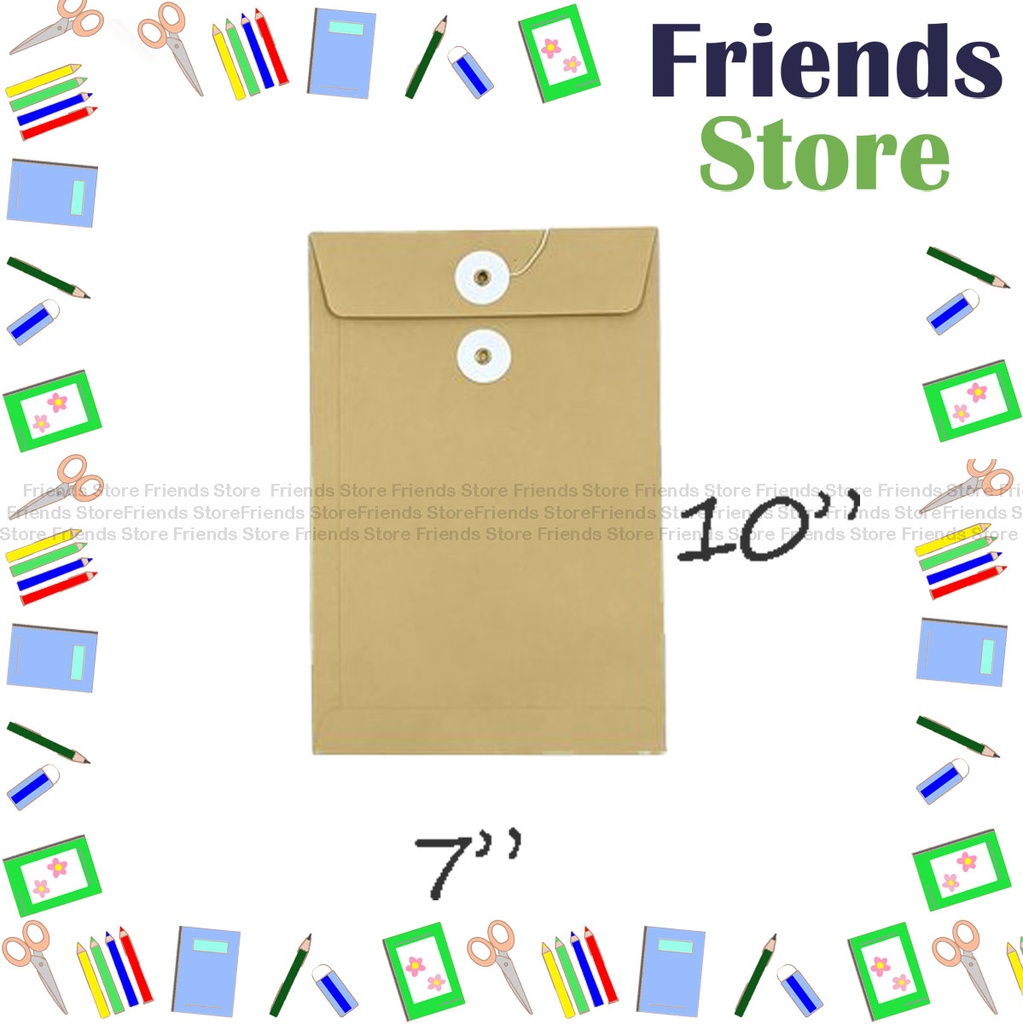 Others - 7"X 10" 牛皮公文袋  (10個/札 X 2)