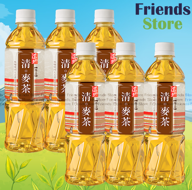 タオティー ボトル入りクリア麦茶ドリンク（500ml×6本）