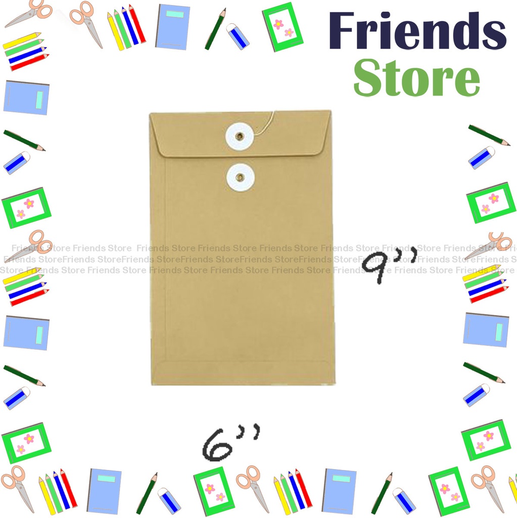 [21018A] Others - 6"X 9" Kraft Paper Bag  (10/pack X 2)