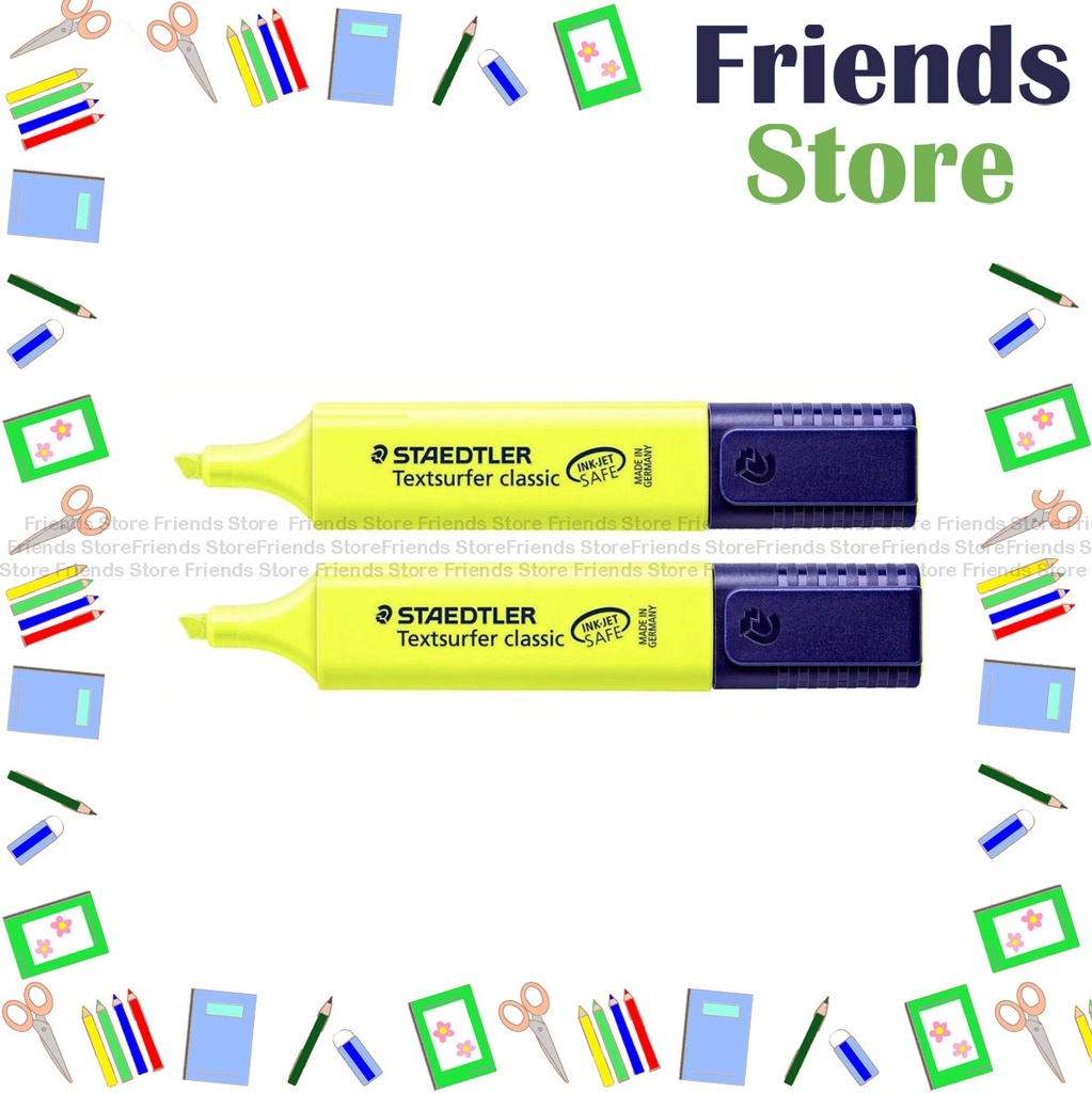 施德樓 - 德國製螢光筆 364 (黃色) X 2