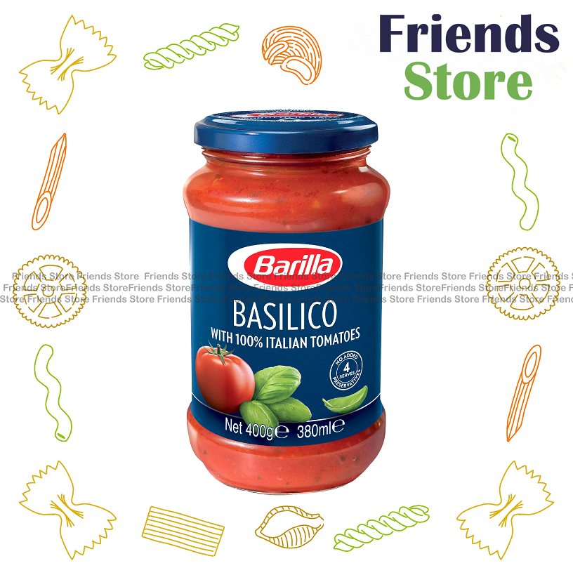 百得阿姨 - 香港行貨 BASILICO 紫蘇洋蔥蕃茄意粉醬 (400克)