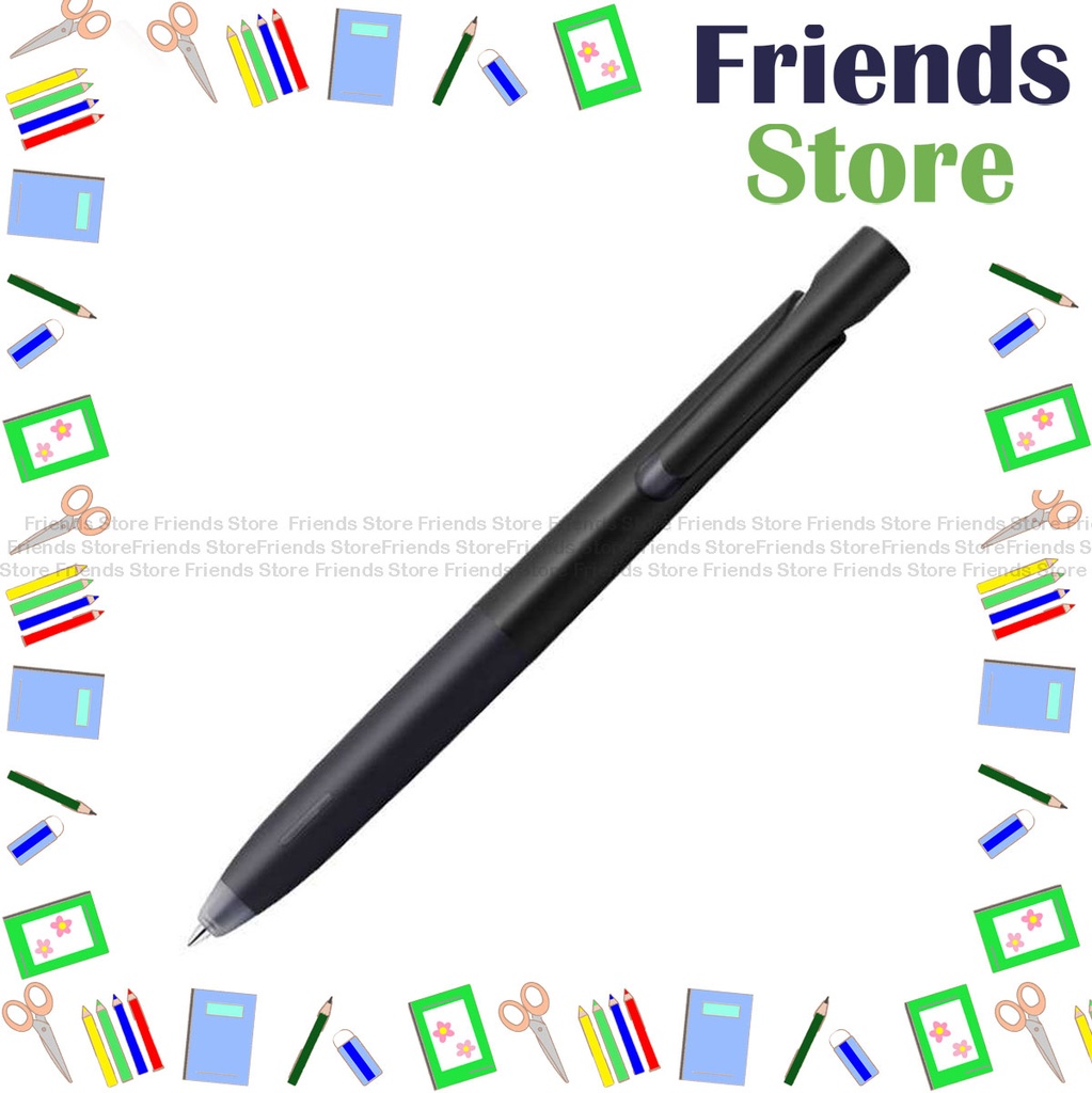 Zebra 斑馬牌 - bLen Single-Colour Emulsion Ink Ball-point Pen 0.5mm Black Barrel-Black Ink (B-BAS88-BK)