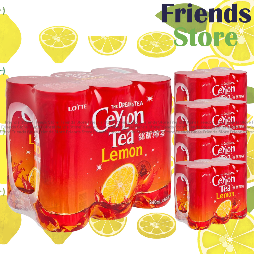 [400478] Lotte - [Full case] Ceylon Lemon Tea (240ml X 6 X 5)