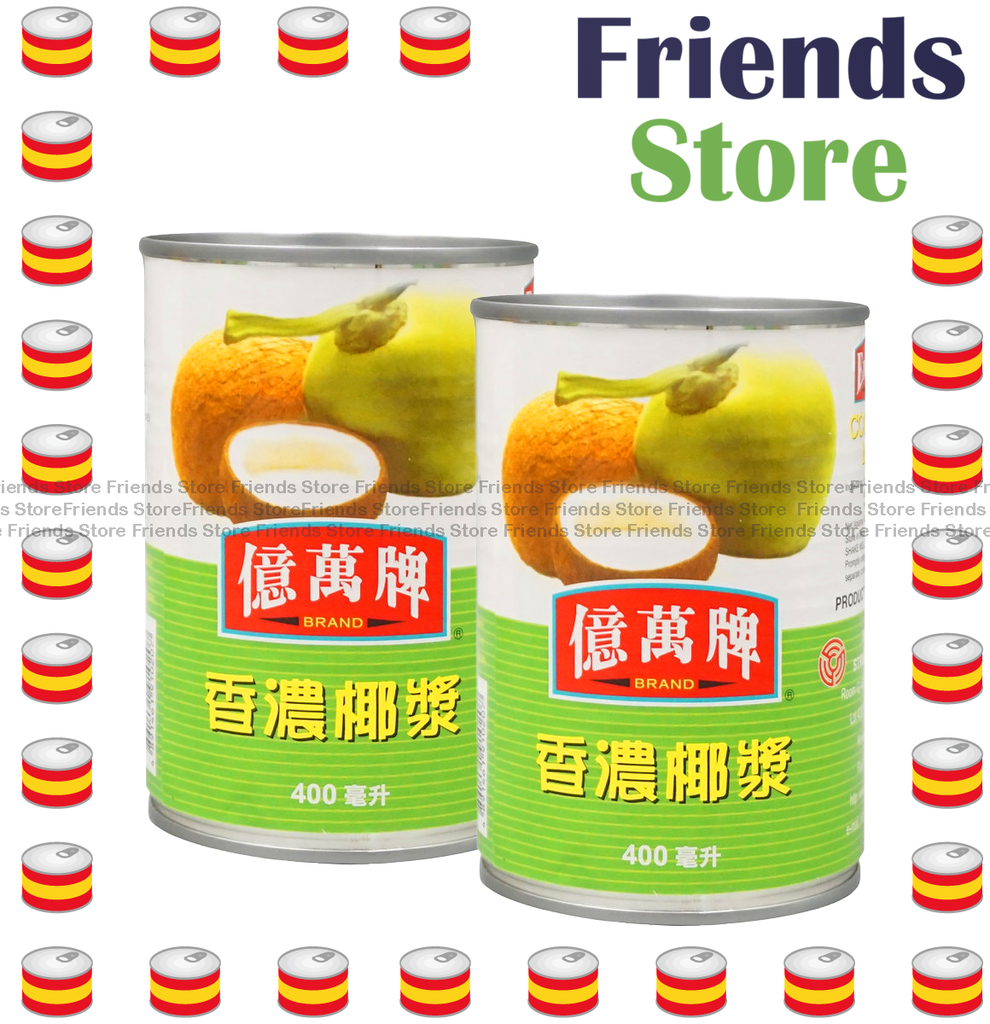 [4000810D] Eman's - Coconut Milk (400ml X 2)