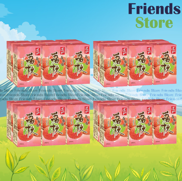 [400206F] Tao Ti - [Full Case] Paper-packed Lychee Juice (250ml X 6 X 4)