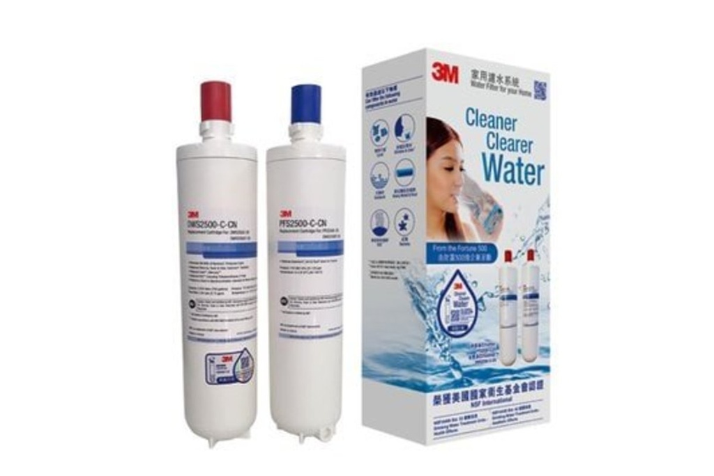 3M DWS2500T-CN 浄水カートリッジセット（香港正規品）