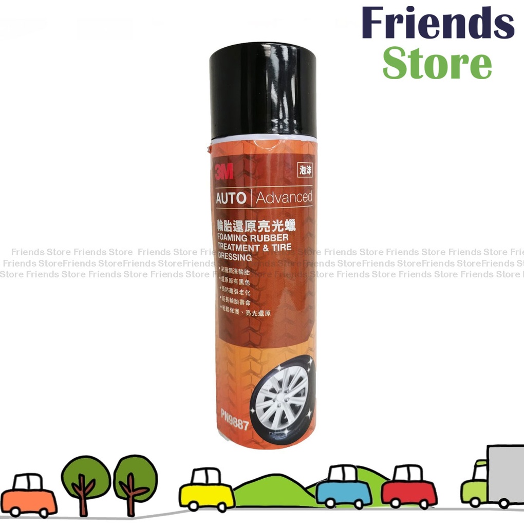 [PN9887] 3M™ - Foaming Tire Dressing; PN9887 (400g)