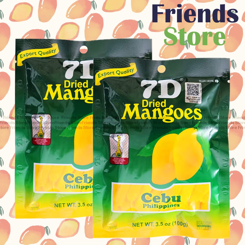 7D フィリピン産ドライマンゴー（100g×2）