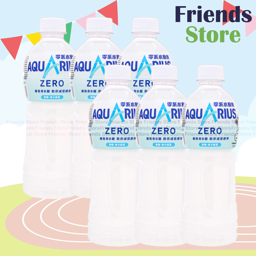 [400787] 아쿠아리우스® - 제로 전해질 보충 음료 (500ml x 6)