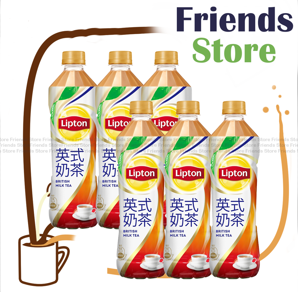 [400439_6B] Lipton - (膠樽裝) British Milk Tea (535ml X 6)