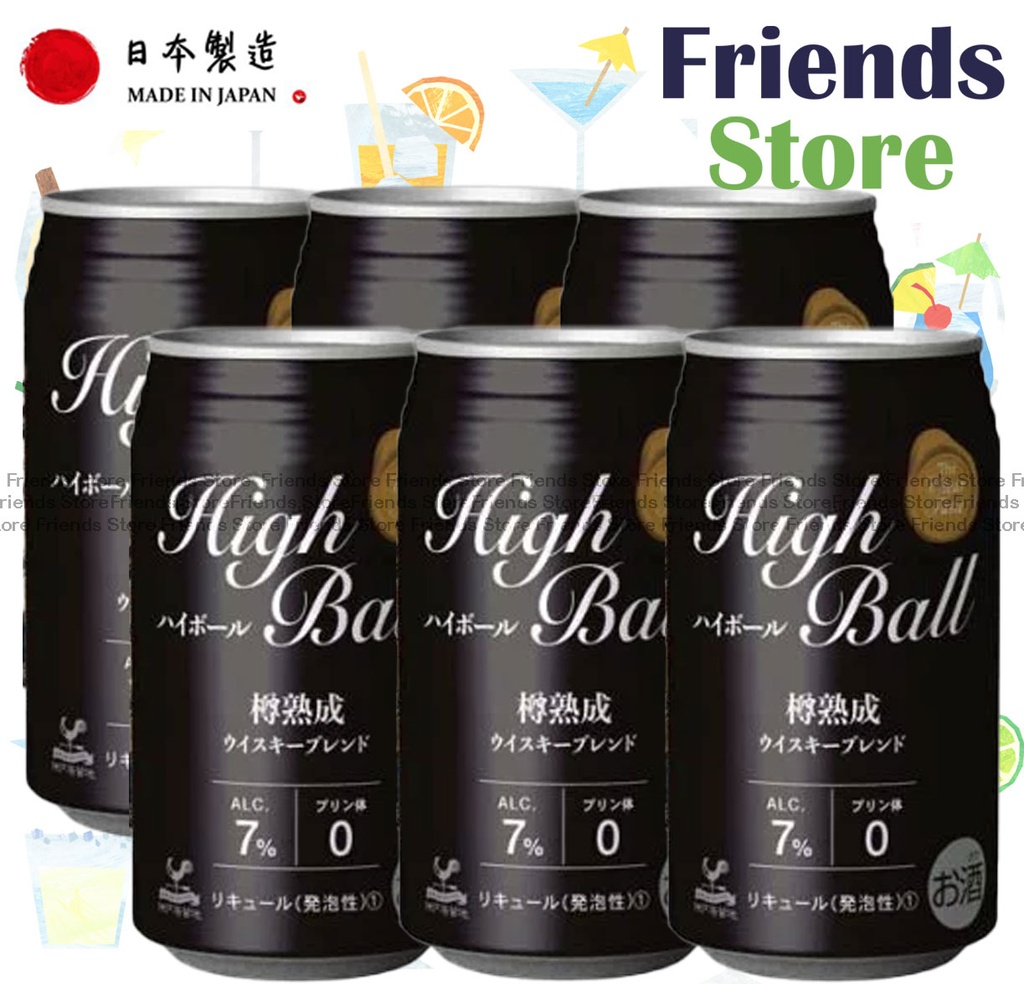 [400047] Kobe Kyoryuchi - 神戶居留地 Highball Whisky Soda 7% (340ml x 6)