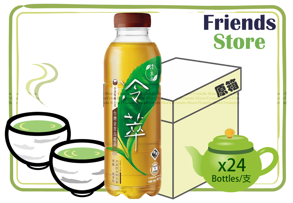 淳。茶舍 - [原箱] 冷萃台灣金萱烏龍茶 (500毫升 X 24)新舊包裝隨機發放