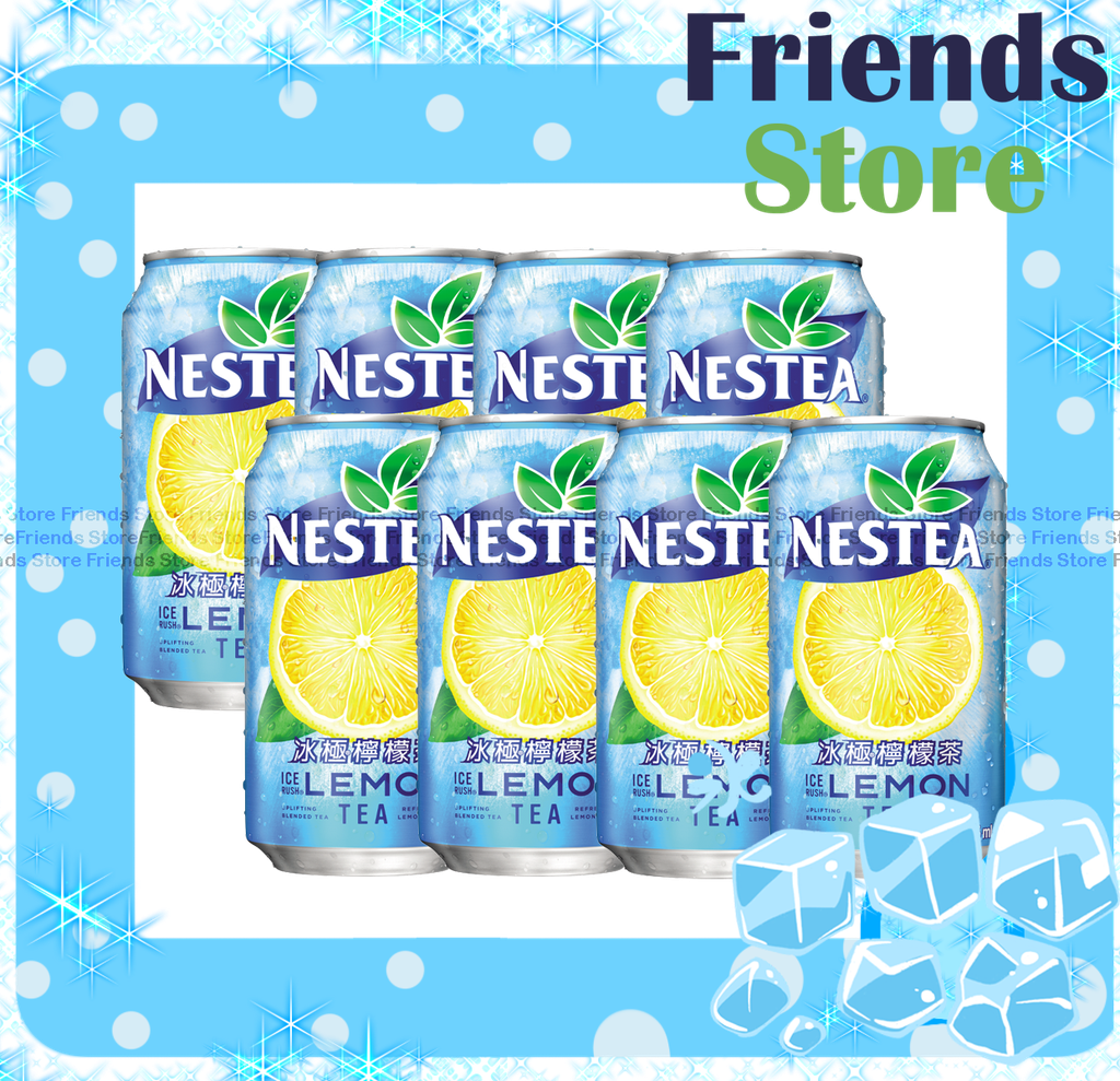 Nestlé - Canned Ice Rush Lemon Tea  (315ml X 8)BBD:on/after 1 SEP 2025