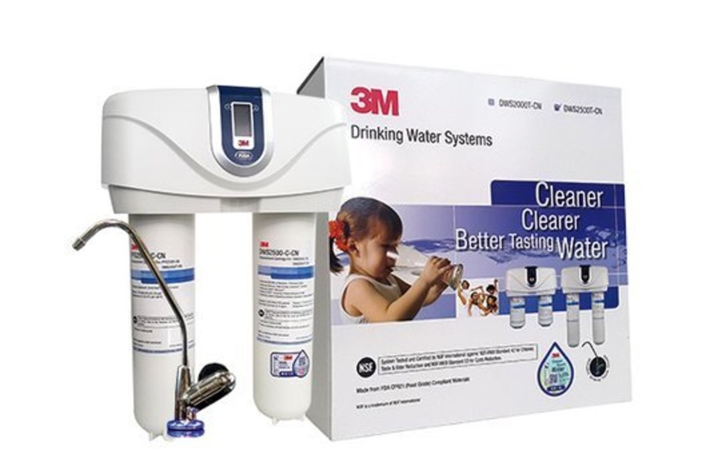 3M™ - [สินค้าตัวแทนจำหน่ายในฮ่องกง] ระบบกรองน้ำ DWS2500T-CN