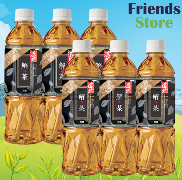 [400258A] 道地 - 樽裝 解茶 飲品(500毫升 X 6)   新舊包裝隨機發放