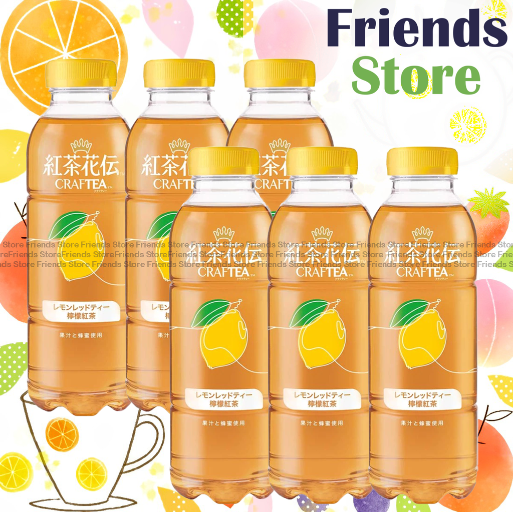 ティーフラワー™ - レモンブラックティードリンク（500ml×6）