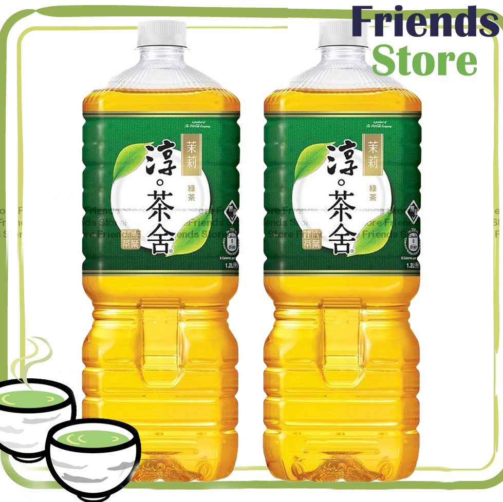 春茶館 - 銀百合緑茶ドリンク（無糖）（1.2L×2）新旧パッケージがランダムに配布されます