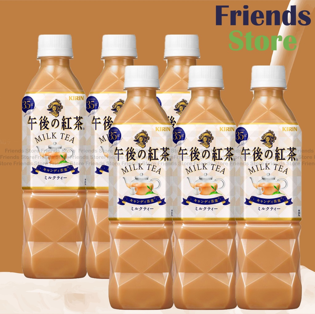 [4121CR4] キリン 午後の紅茶ミルクティー スリムボトル (500ml × 6) (並行輸入品) 新旧パッケージがランダムに配布されます