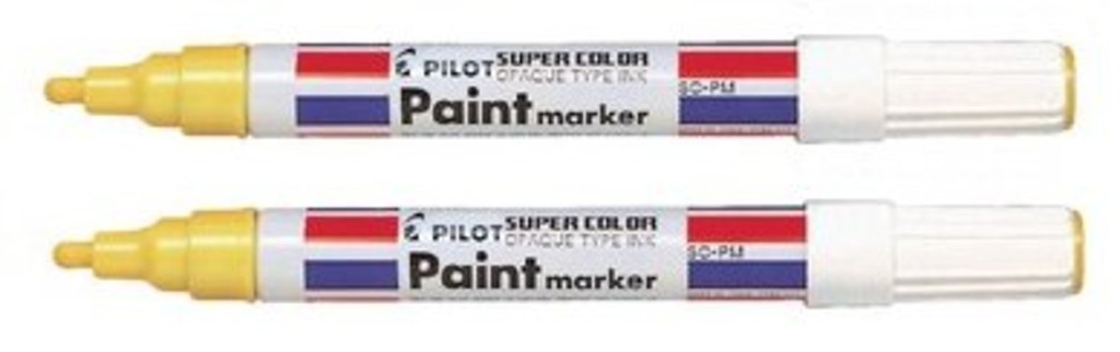 [12112F] PILOT - SC-PM Paint Marker (Yellow 黃色) X 2