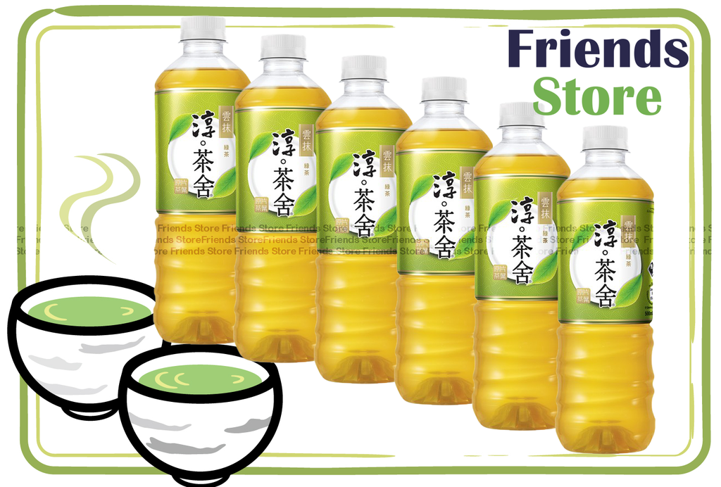 Authentic Tea House - Cloudy Green Tea (No Sugar)  (500ml X 6)