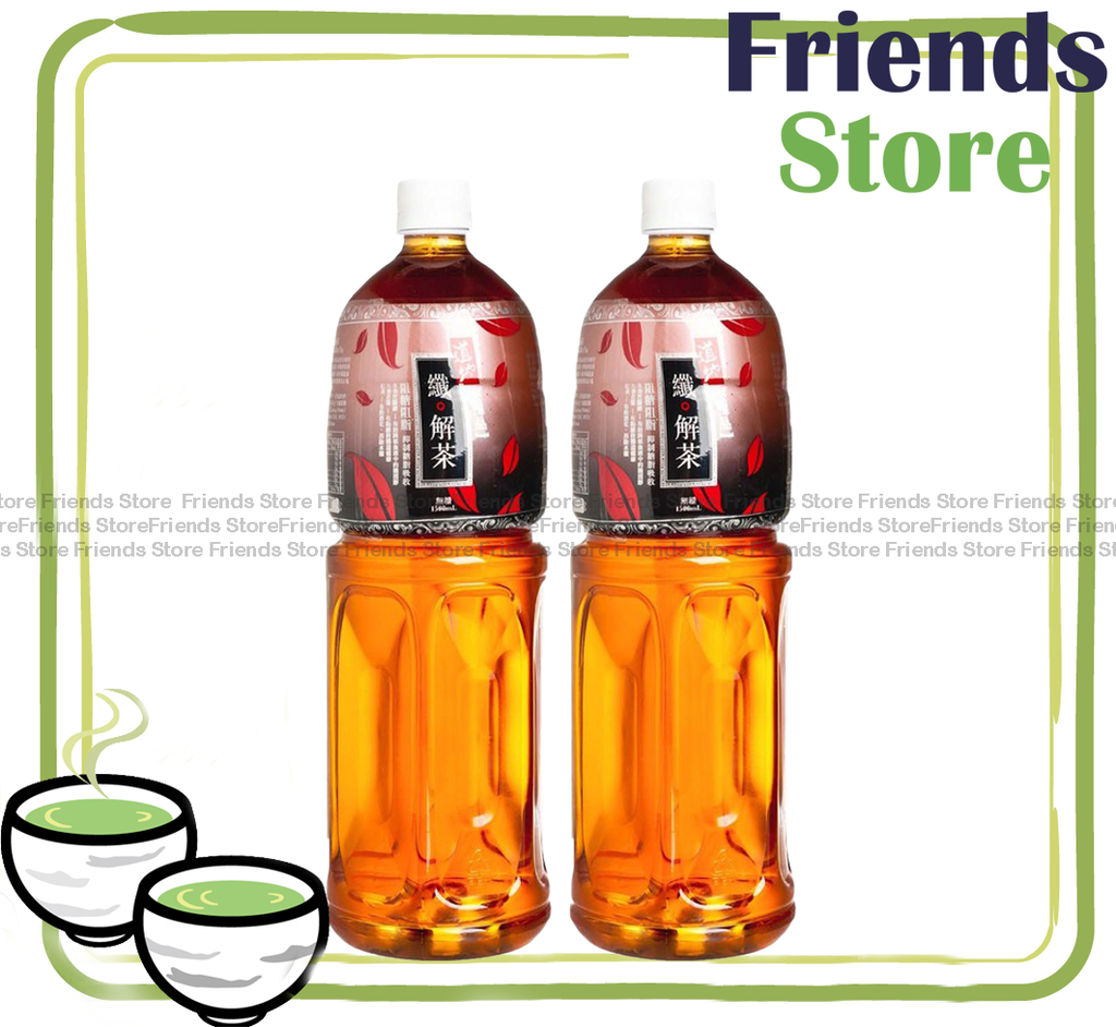 道地 - (家庭大支裝) 極品纖。解茶 (1.5升 X 2)新舊包裝隨機發放
