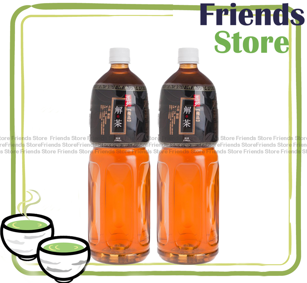道地 - (家庭大支裝) 極品解茶 (1.5升 X 2) 新舊包裝隨機發放